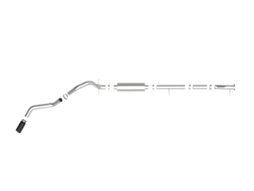 Picture of aFe Apollo GT Series 4in 409SS Cat-Back 20-21 GM 2500-3500HD V8-6-6L L8T - Black Tip