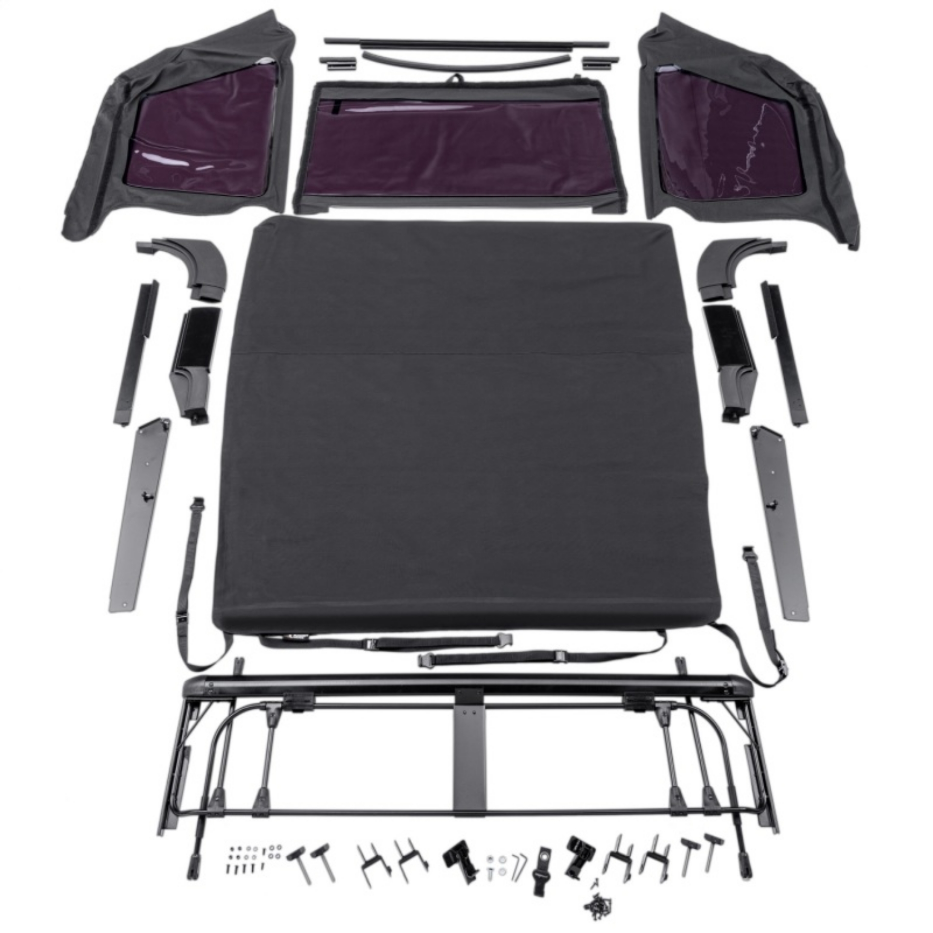 Picture of Rugged Ridge 97-06 Wrangler TJ Voyager Soft Top 2DR - Black Diamond