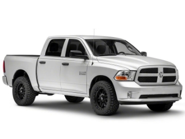 Picture of Raxiom 09-18 Dodge RAM 1500 Axial OEM Rep Headlights w- Single Bulb- Chrome Housing Clear Lens