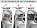 Picture of Raxiom 09-18 Dodge RAM 1500 Axial OEM Rep Headlights w- Single Bulb- Chrome Housing Smoked Lens