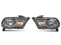 Picture of Raxiom 10-12 Ford Mustang Axial Series OEM Style Rep Headlights- Chrome Housing Clear Lens
