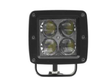Picture of Raxiom Axial Series 3-In 4-LED Cube Light Flood Beam Universal Some Adaptation May Be Required