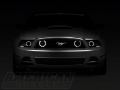 Picture of Raxiom 13-14 Ford Mustang GT CCFL Halo Fog Lights- Chrome