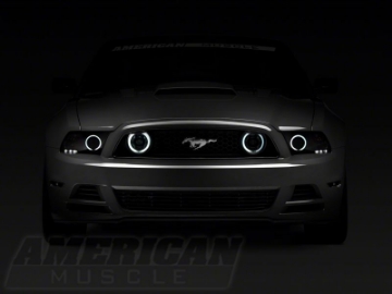 Picture of Raxiom 13-14 Ford Mustang GT CCFL Halo Fog Lights- Chrome