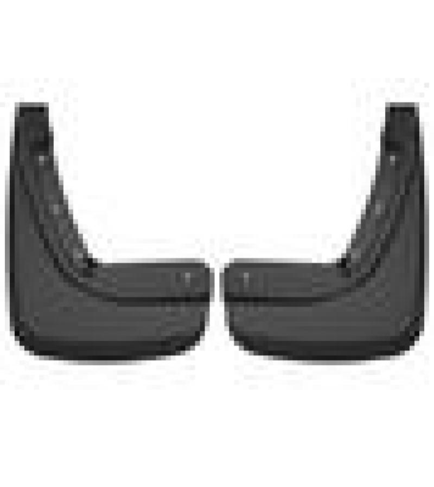 Picture of Husky Liners 20-21 Ford Explorer Rear Mud Guards - Black