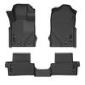 Picture of Husky Liners 2021 Ford Bronco 2 Door Weatherbeater Front & 2nd Seat Floor Liners - Black