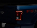 Picture of Raxiom 15-17 Ford F-150 LED Tail Lights w- SEQL Turn Signals- Blk Housing Clear Lens