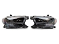 Picture of Raxiom 16-23 Toyota Tacoma w- Factory Halogen DRL LED Headlights- Blk Housing Clear Lens