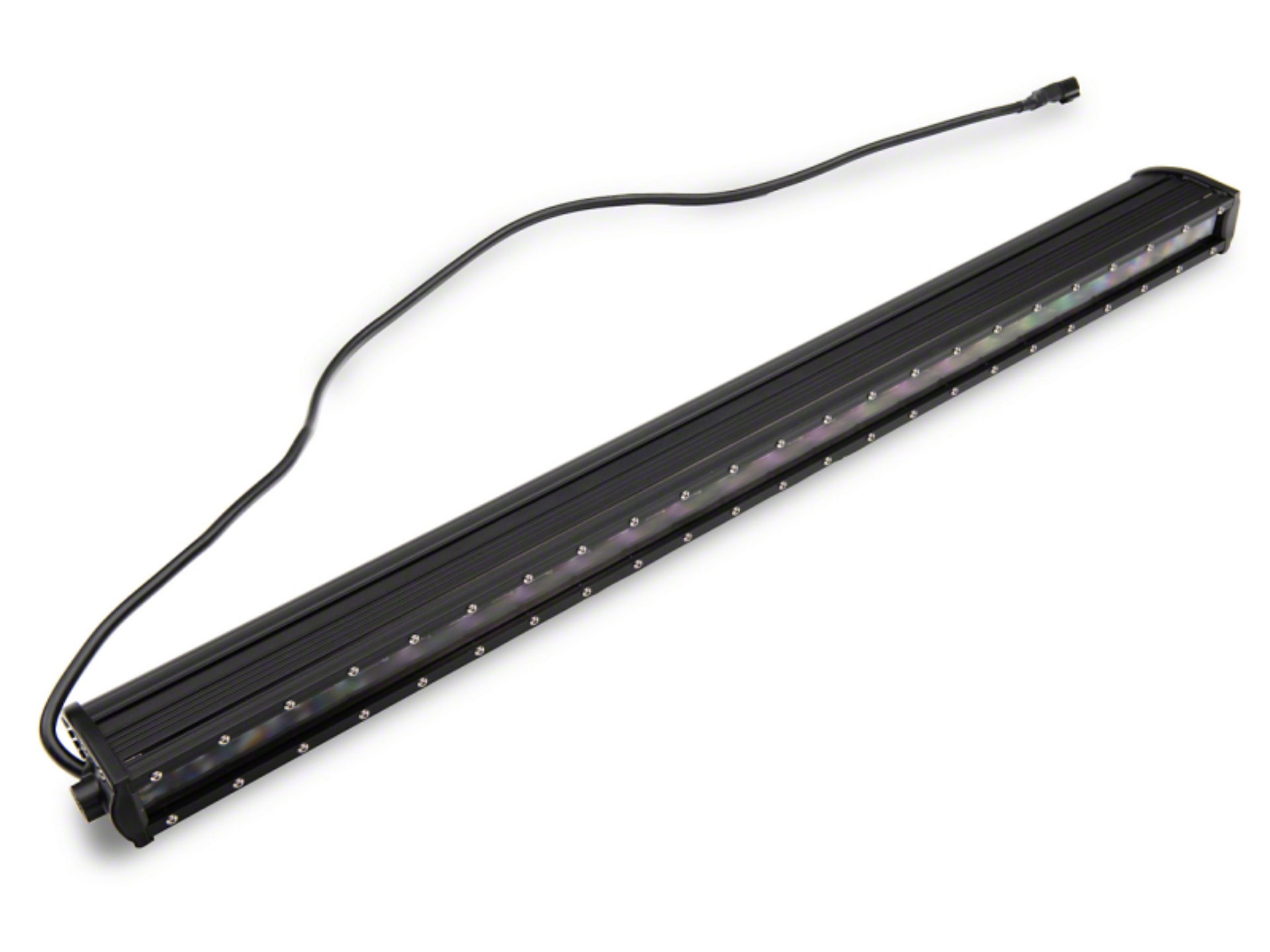 Picture of Raxiom 18-23 Jeep Wrangler JL Axial Series 30-In Single Row LED Light Bar w- Hood Mounting Brackets
