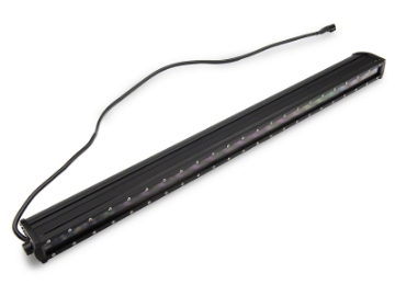 Picture of Raxiom 18-23 Jeep Wrangler JL Axial Series 30-In Single Row LED Light Bar w- Hood Mounting Brackets