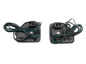Picture of Raxiom 18-23 Jeep Wrangler JL Moab Rubicon Sahara Axial LED Rear Bumper Reflector Lights- Smoked