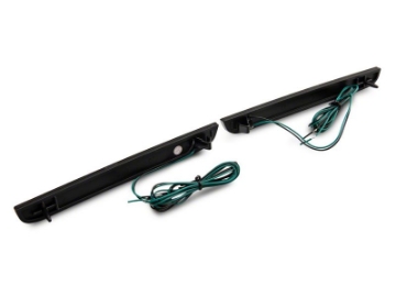 Picture of Raxiom 15-23 Dodge Challenger Axial Series LED Rear Bumper Reflector Lamps- Smoked