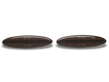 Picture of Raxiom 97-04 Chevrolet Corvette C5 Axial Series LED Rear Side Markers- Smoked