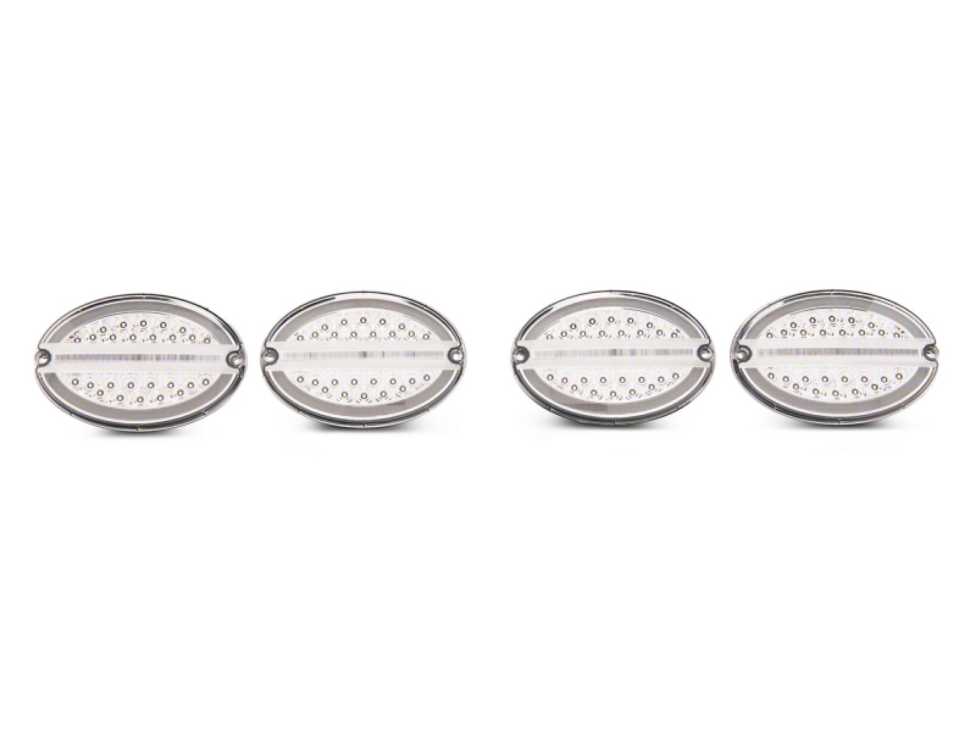 Picture of Raxiom 97-04 Chevrolet Corvette C5 Axial Series LED Tail Lights- Chrome Housing Clear Lens