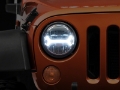 Picture of Raxiom07-18 Jeep Wrangler JK LED Halo Projector Headlights- Chrome Housing Clear Lens