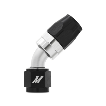 Picture of Mishimoto Aluminum -10AN 45 Degree Fitting - Black