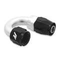 Picture of Mishimoto Aluminum -12AN 180 Degree Fitting - Black