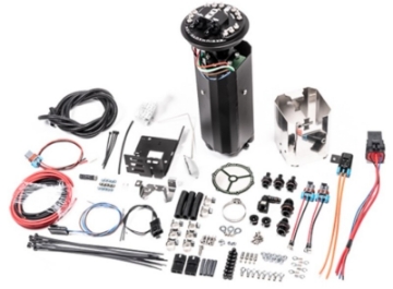 Picture of Radium Nissan R32 GT-R Fuel Hanger Surge Tank Brushless TI Auto E5LM - Pumps Not Included