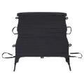 Picture of Rugged Ridge Savannah Brief Top Diamond Black 10-18 Jeep Wrangler JL 2-Door