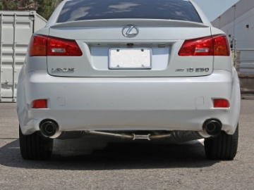 Picture of aFe POWER Takeda 06-13 Lexus IS250-IS350 SS Axle-Back Exhaust w- Black Tips