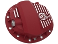 Picture of aFe Pro Series GMCH 9-5 Rear Diff Cover Red w- Machined Fins 19-20 GM Silverado-Sierra 1500