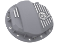 Picture of aFe Pro Series GMCH 9-5 Rear Diff Cover Raw w- Machined Fins 19-20 GM Silverado-Sierra 1500