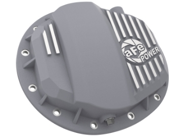 Picture of aFe Pro Series GMCH 9-5 Rear Diff Cover Raw w- Machined Fins 19-20 GM Silverado-Sierra 1500