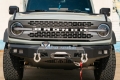 Picture of Road Armor 2021+ Ford Bronco Stealth Front Winch Bumper - Tex Blk