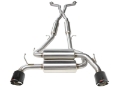 Picture of aFe Takeda 2-1-2in 304SS Cat-Back Exhaust Infiniti G37 08-13-Q60 14-15 V6-3-7 w- Carbon Fiber Tips