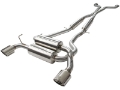 Picture of aFe Takeda 2-1-2in 304SS Cat-Back Exhaust Infiniti G37 08-13-Q60 14-15 V6-3-7 w- Polished Tips