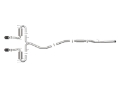 Picture of aFe Takeda 3in 304 SS Cat-Back Exhaust System w-CF Tips 17-20 Honda Civic Sport L4-1-5L t