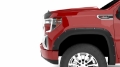 Picture of Lund 19-22 GM Silverado RX-Flat Textured Elite Series Fender Flares w-Black Bolts - Black 2pc Front