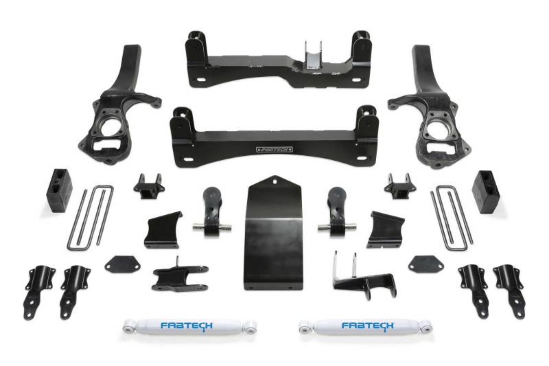 Picture of Fabtech 19-20 GM C-K1500 P-U w-Trail Boss-At4 Pkg 4in Basic Sys w-Perf Shks
