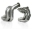 Picture of Stainless Works Chevy Big Block - Dragster Headers 2-3-8in - 2-1-2in Stepped Downsweep Short Headers