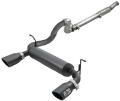 Picture of aFe Rebel Series 409 Stainless Steel Cat-Back Exhaust 18-21 Jeep Wrangler JL 2-0L t - Black Tip
