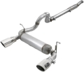 Picture of aFe Rebel Series 409 Stainless Steel Cat-Back Exhaust 18-21 Jeep Wrangler JL 2-0L t - Polished Tip
