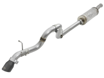 Picture of aFe MACH Force-Xp 2-5in 409SS Catback High-Tuck Exhaust 18-21 Jeep JL 3-6L 4-Door - Black Tip