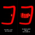 Picture of ANZO 1999-2004 Jeep Grand Cherokee LED Tail Lights w- Light Bar Black Housing Smoke Lens