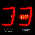Picture of ANZO 1999-2004 Jeep Grand Cherokee LED Tail Lights w- Light Bar Chrome Housing Red-Clear Lens