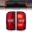 Picture of ANZO 2014-2018 GMC Sierra LED Tail Lights Black Housing Red-Clear Lens