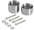 Picture of aFe Scorpion 304 Stainless Steel Y-Pipe Spacer Kit Jeep Wrangler JK 12-18 V6-3-6L