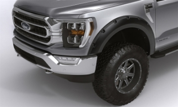 Picture of Bushwacker 08-10 Ford F-250 - F-350 Super Duty Excl- Dually Forge Style Flares 4pc - Black