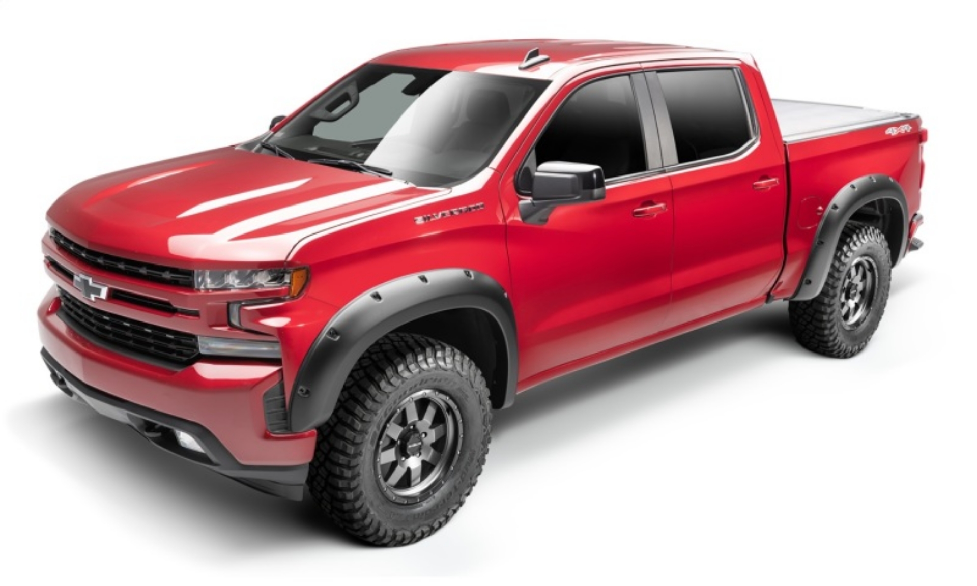 Picture of Bushwacker 16-21 Toyota Tacoma Forge Style Flares 4pc - Black