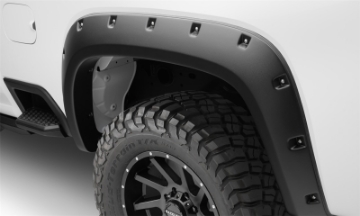 Picture of Bushwacker 19-21 Chevrolet Silverado 2500 - 3500 HD Excl- Dually Forge Style Flares 4pc - Black