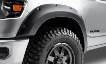 Picture of Bushwacker 10-18 Dodge RAM 2500 - 3500 Incl- Dually Forge Style Flares 4pc - Black