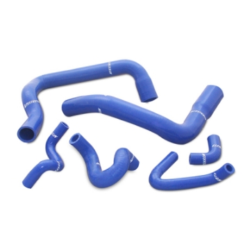 Picture of Mishimoto 86-93 Ford Mustang Blue Silicone Hose Kit