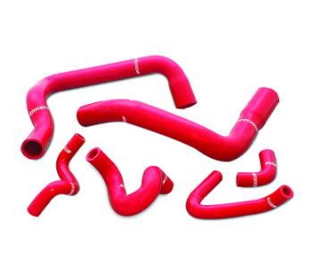 Picture of Mishimoto 86-93 Ford Mustang Red Silicone Hose Kit