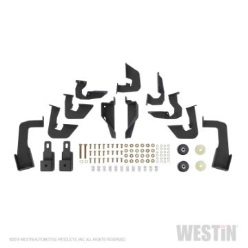 Picture of Westin-HDX 07-18 Chevrolet Silverado 1500 Crew 5-5ft Excl Classic Drop WTW Nerf Step Bars - Blk