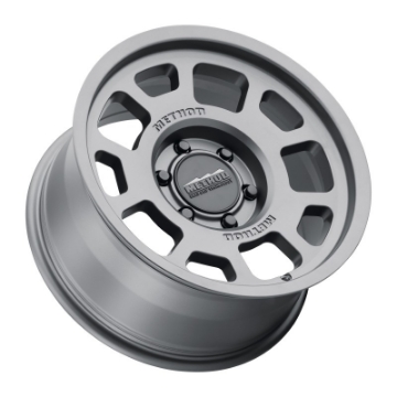 Picture of Method MR705 17x8-5 0mm Offset 6x120 67mm CB Titanium Wheel