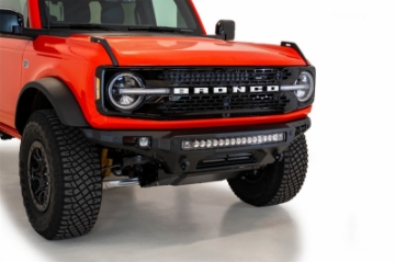 Picture of Addictive Desert Designs 2021+ Ford Bronco Stealth Fighter Front Bumper w- Winch Mount
